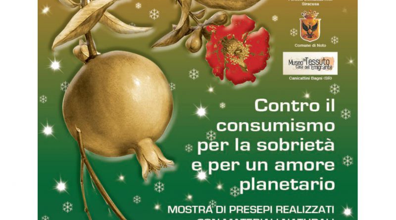 23-12-2013/06-01-2014: Vendicari - Noto, "A Natale il Melograno" Mostra di presepi realizzati con materiali naturali