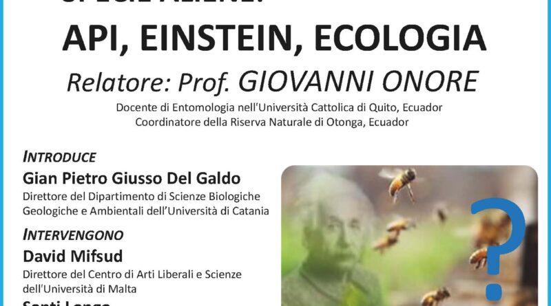 SPECIE ALIENE: API, EINSTEIN, ECOLOGIA